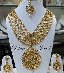 Buy Kundan Bridal Rani Haar necklace-set online