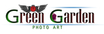 green garden photo art